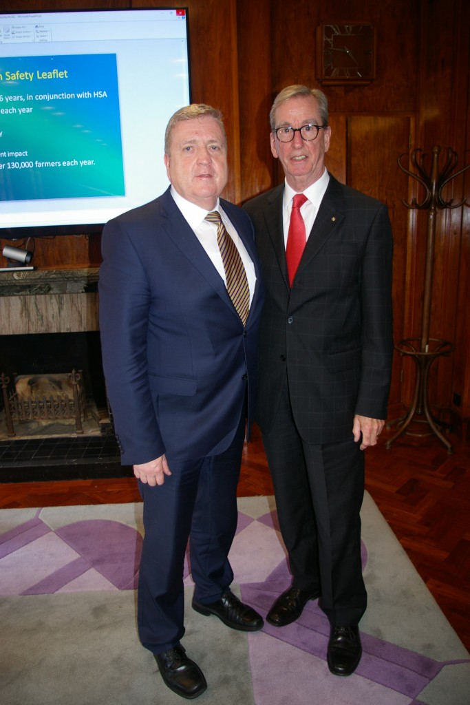 Minister Breen with PAC Ireland's Tom Murphy